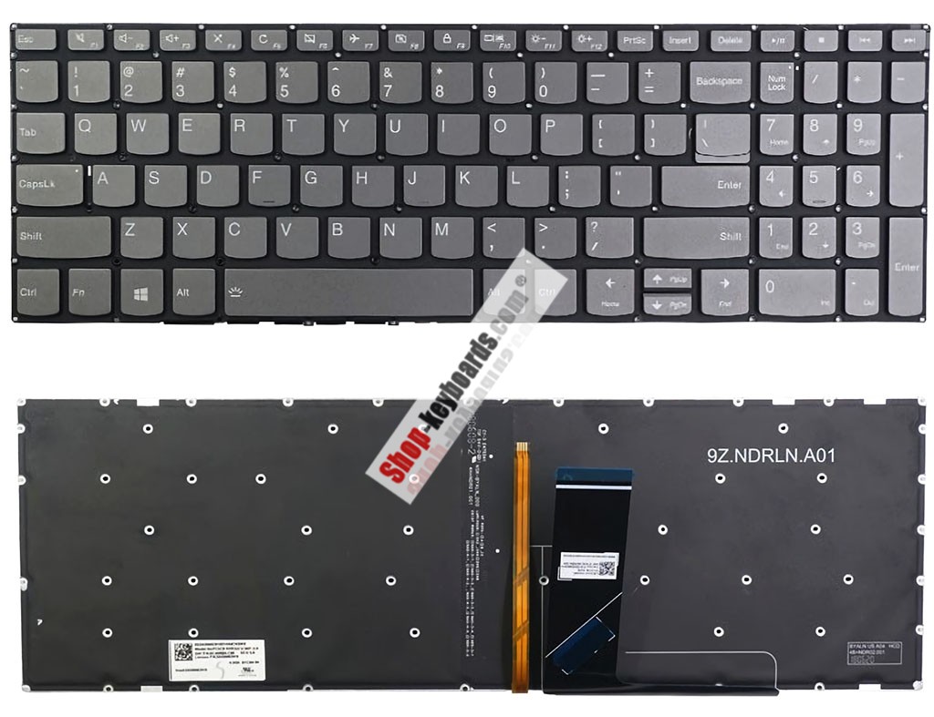 Lenovo 5CB0Q60123 Keyboard replacement