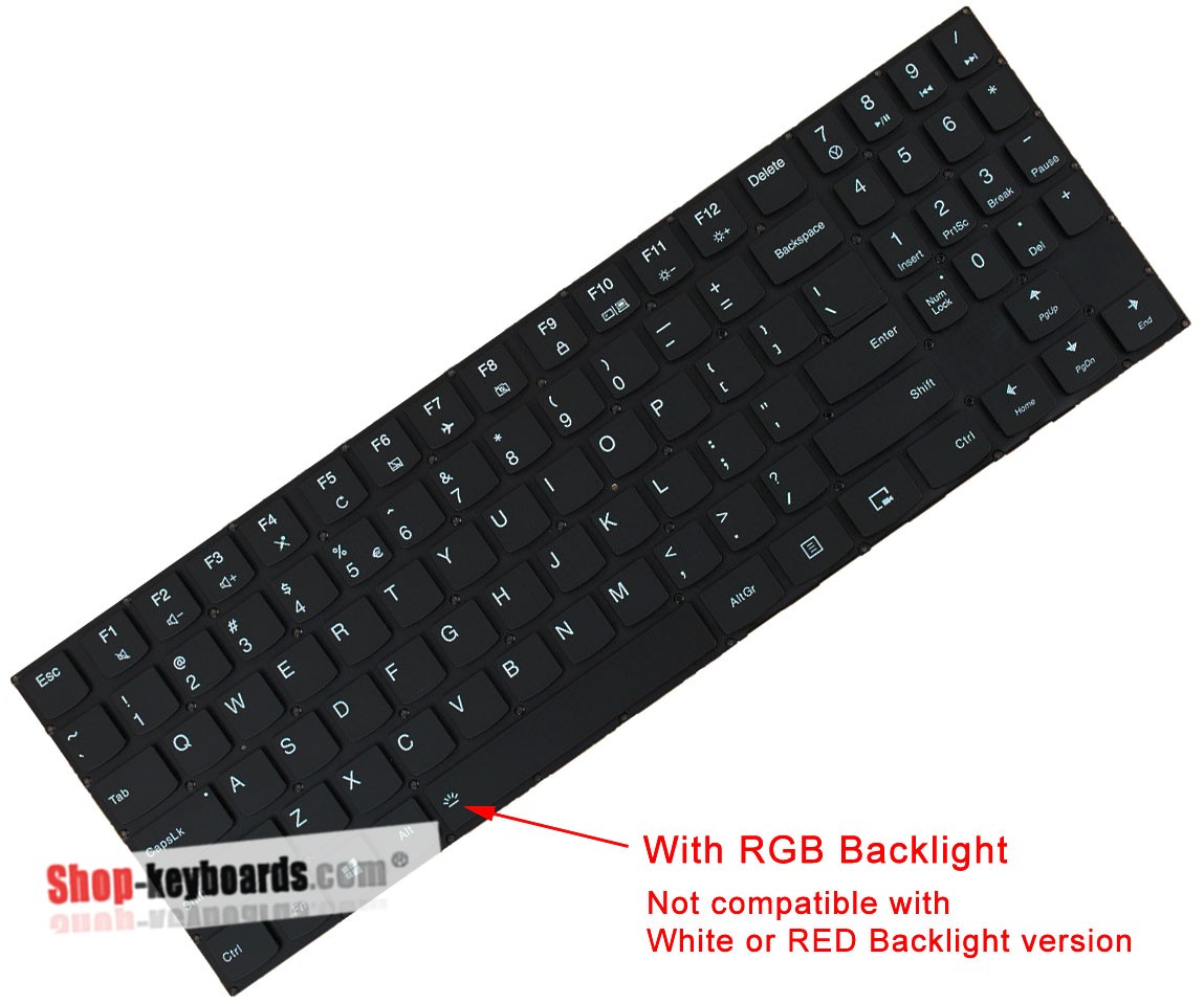Lenovo 5CB0N67194 Keyboard replacement
