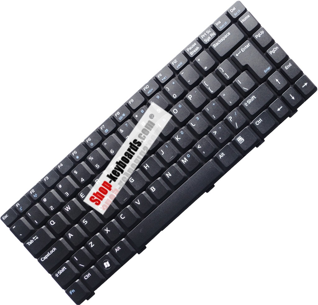 Asus N80VM-1A Keyboard replacement