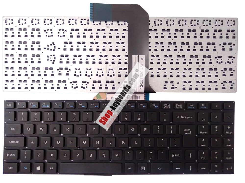 CNY MP-12C98U4-8522 Keyboard replacement