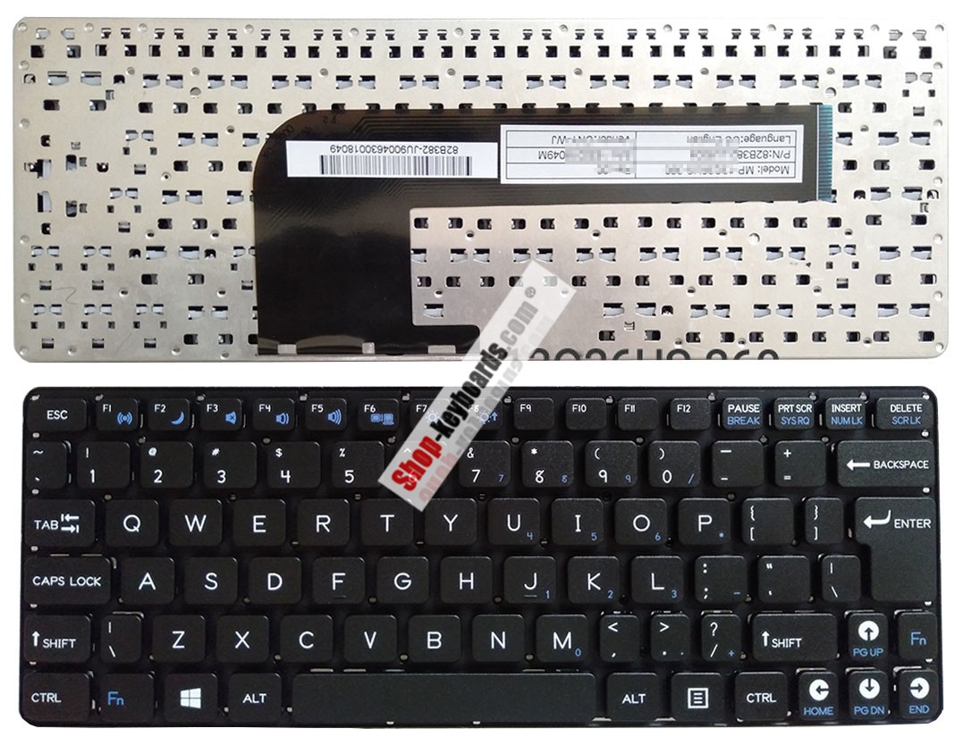 CNY MP-13Q36DO-360 Keyboard replacement