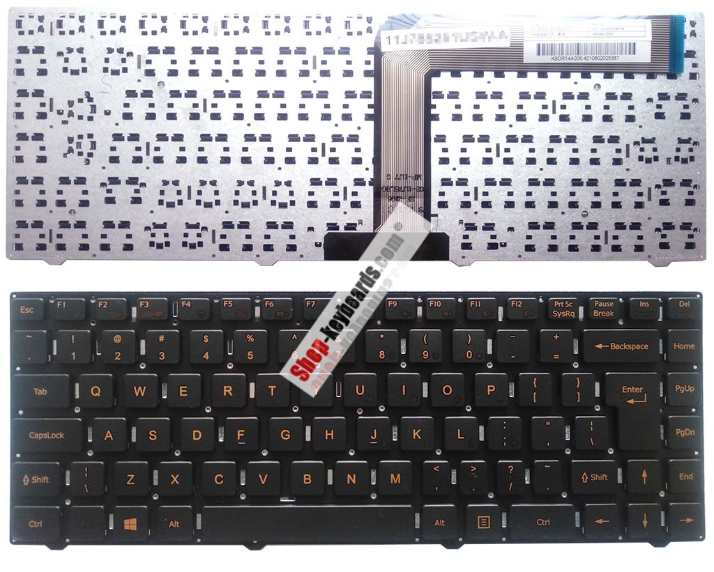 Acer MP-11J78E0-F516W Keyboard replacement
