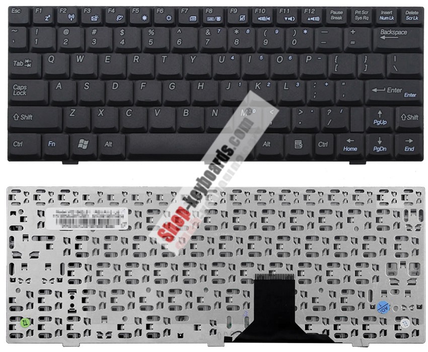 Asus 0KNA-0D3BE02 Keyboard replacement