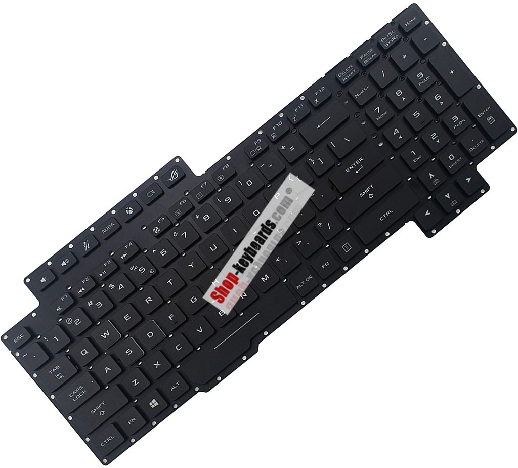 Asus 0KNB0-E612BE00 Keyboard replacement