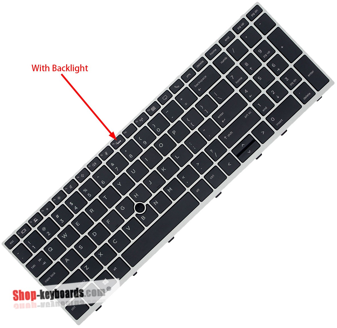 HP HMP17G26CH69301 Keyboard replacement