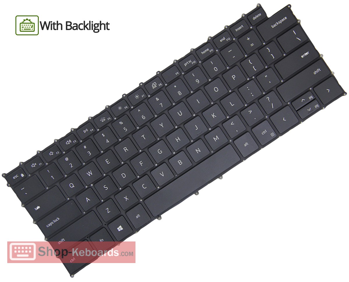 Dell XPS 9700 Keyboard replacement