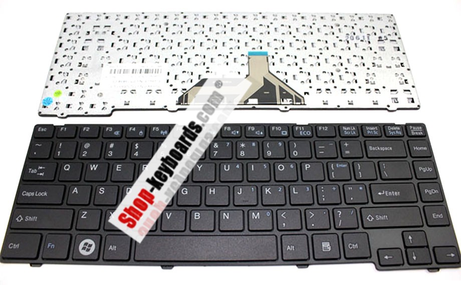 Fujitsu UH572MPZA2GR  Keyboard replacement