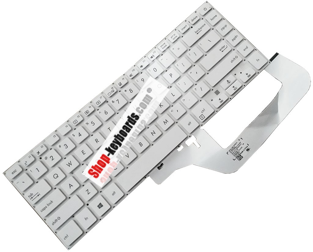 Asus X505BP Keyboard replacement