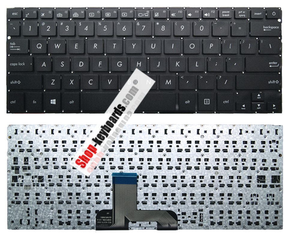Asus 0KNB0-2132GE00 Keyboard replacement