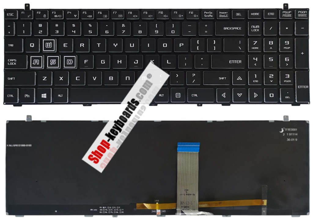 CNY TFM14G56IOJ8528 Keyboard replacement