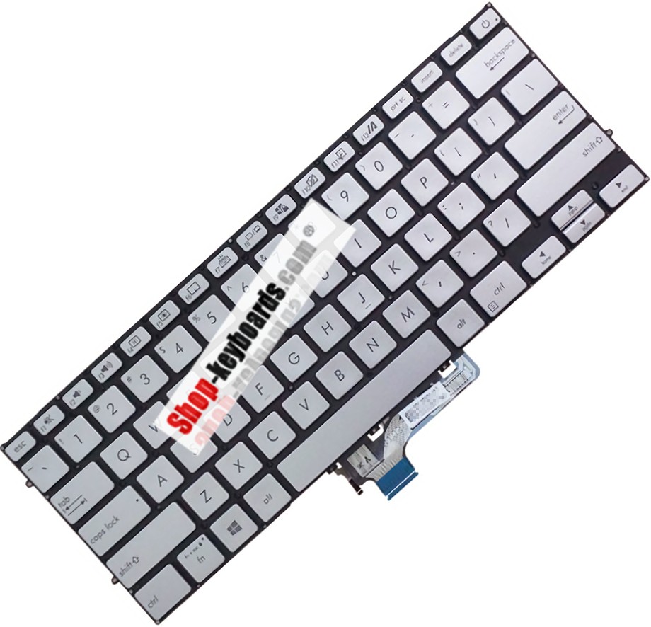 Asus UM431DA-R7AVXAB1  Keyboard replacement