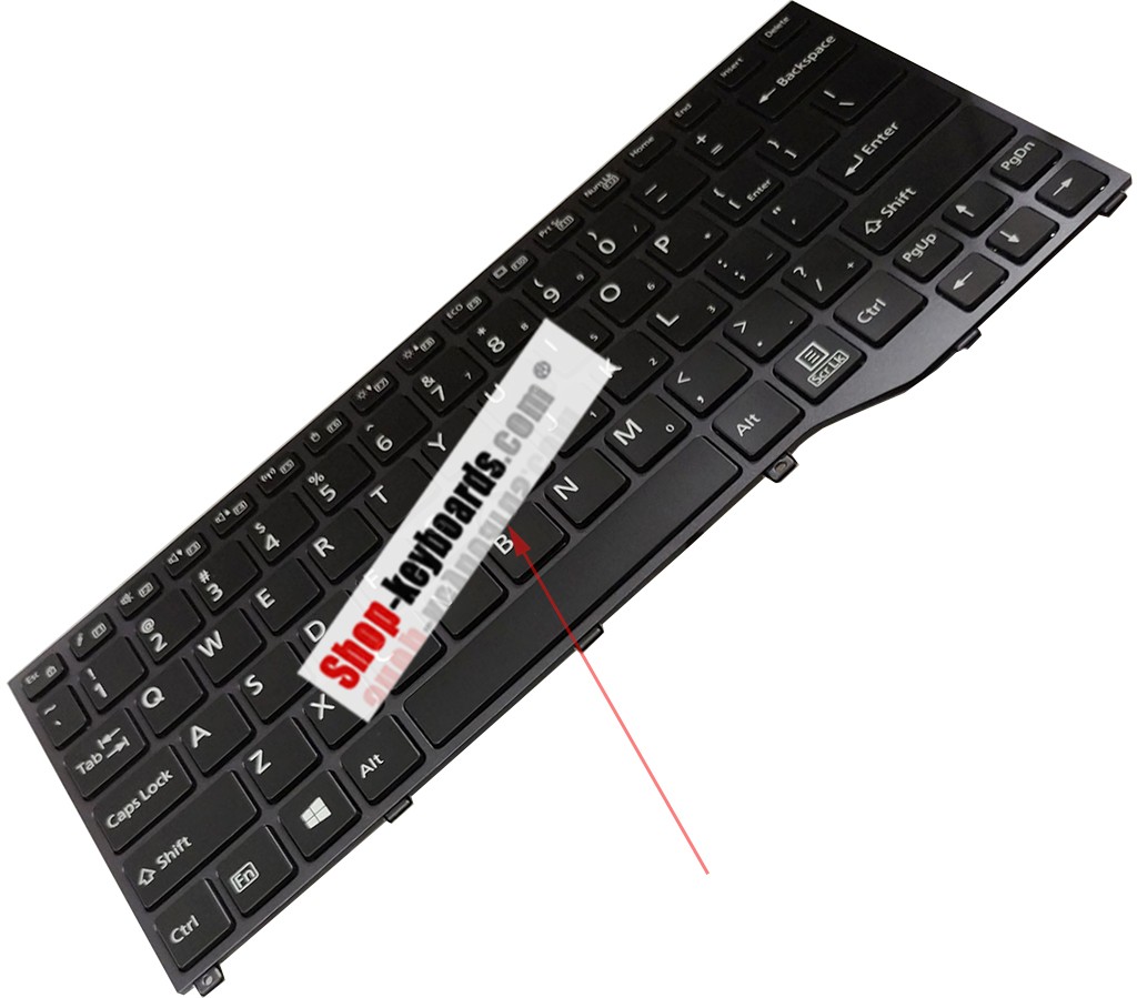 Fujitsu FJM16J36IO6D85 Keyboard replacement