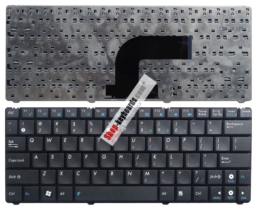 Asus N10Jc Keyboard replacement