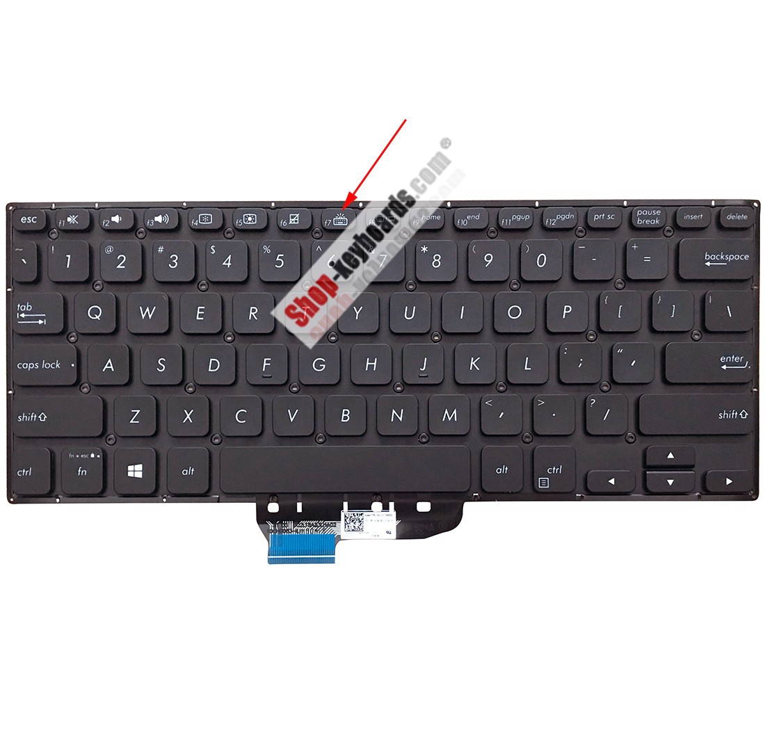 Asus ASM18A23SUJH18 Keyboard replacement