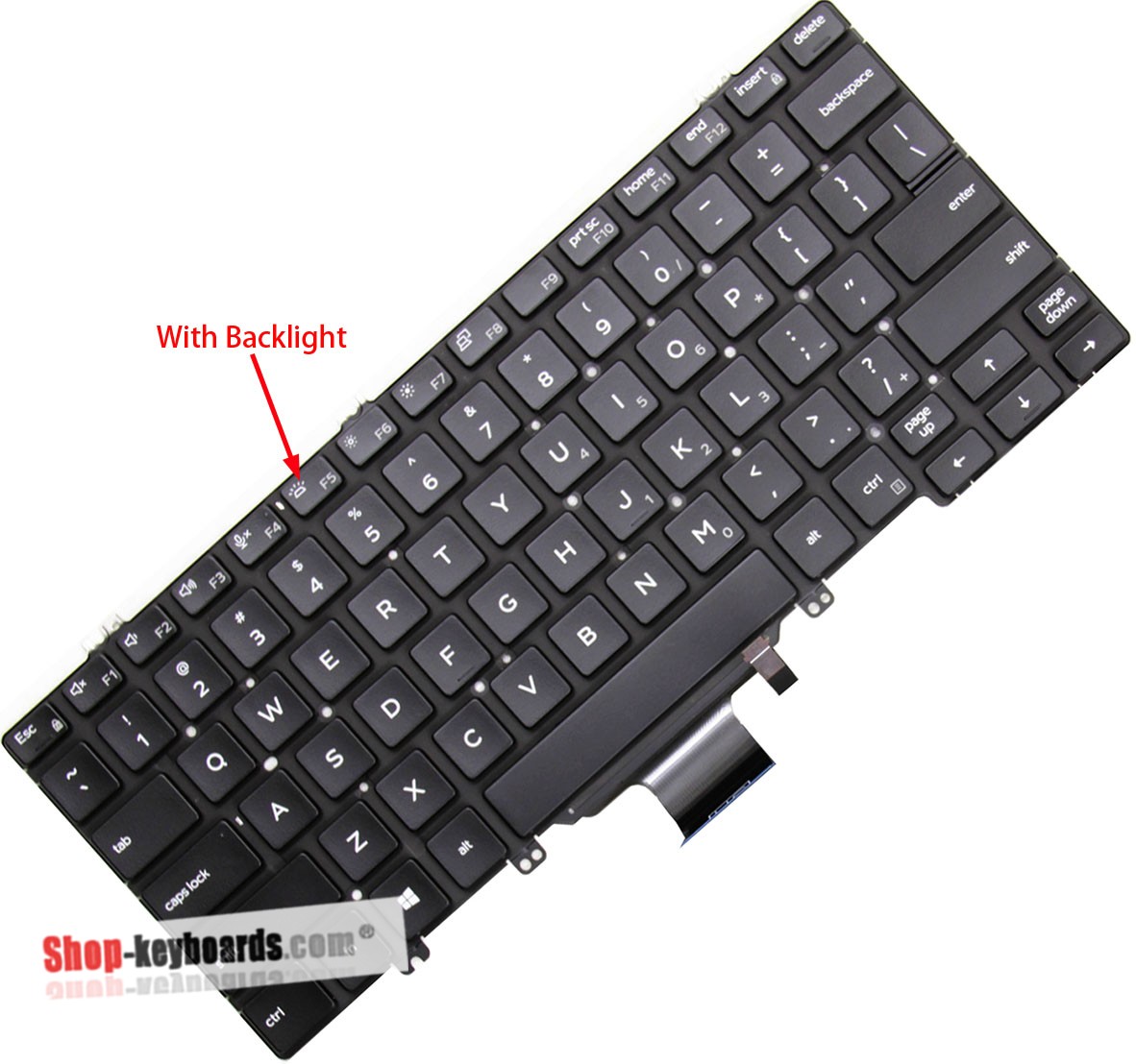 Dell 490.0Q307.010J Keyboard replacement