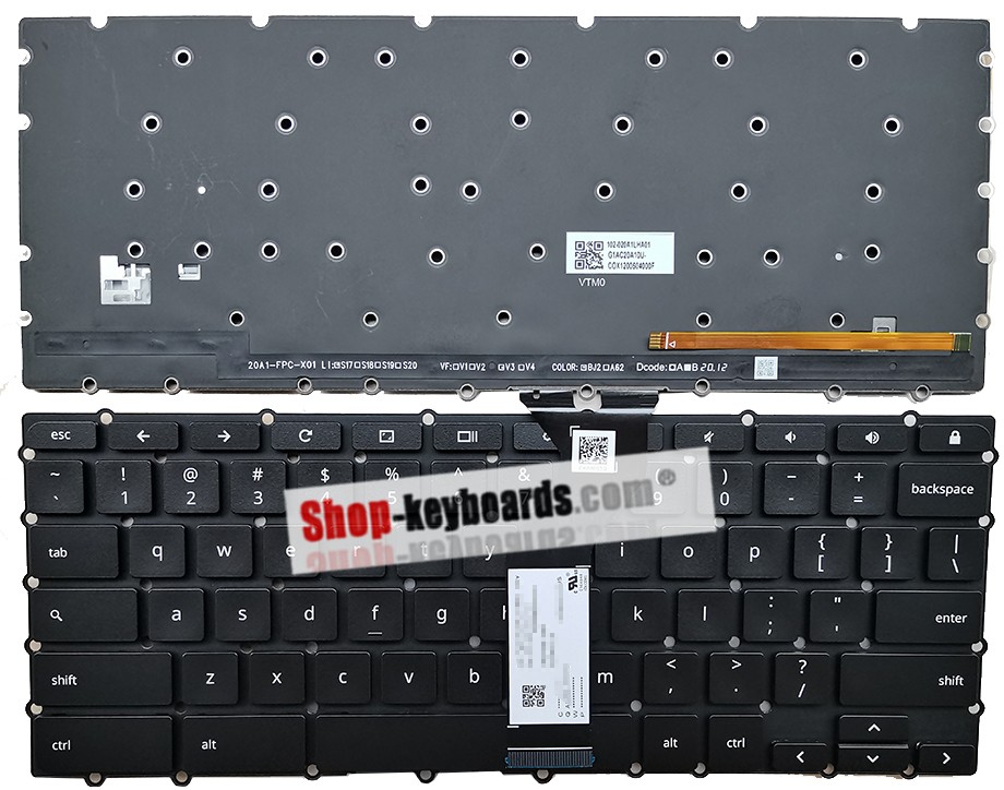 Acer CHROMEBOOK SPIN CP513-1H-S8GP  Keyboard replacement