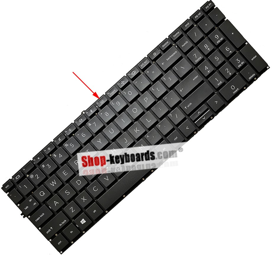 HP M53307-051 Keyboard replacement