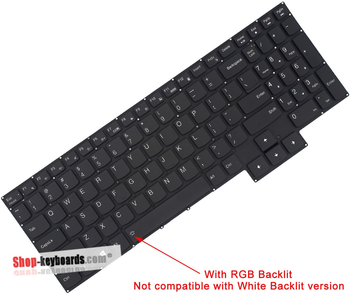 Lenovo 5CB1D10921  Keyboard replacement