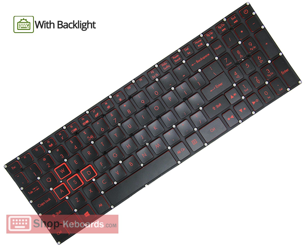 Acer Nitro 5 AN515-53-7366 Keyboard replacement