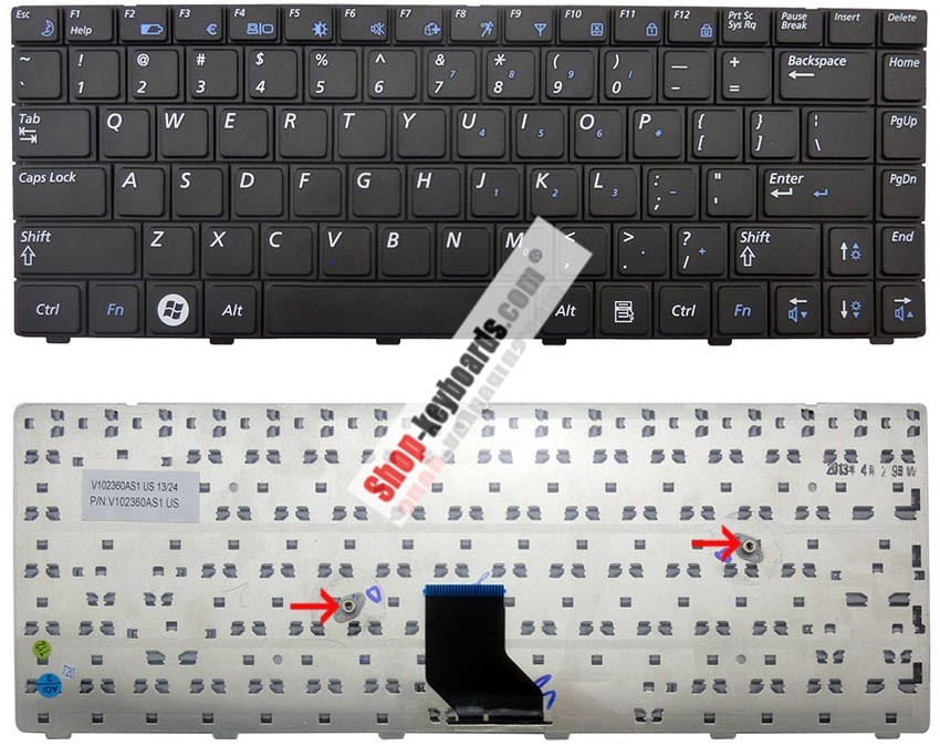 Samsung R522 Keyboard replacement