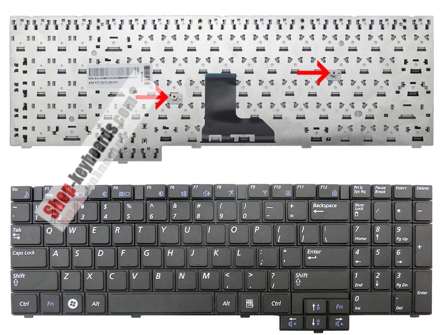 Samsung NP-R530 Keyboard replacement