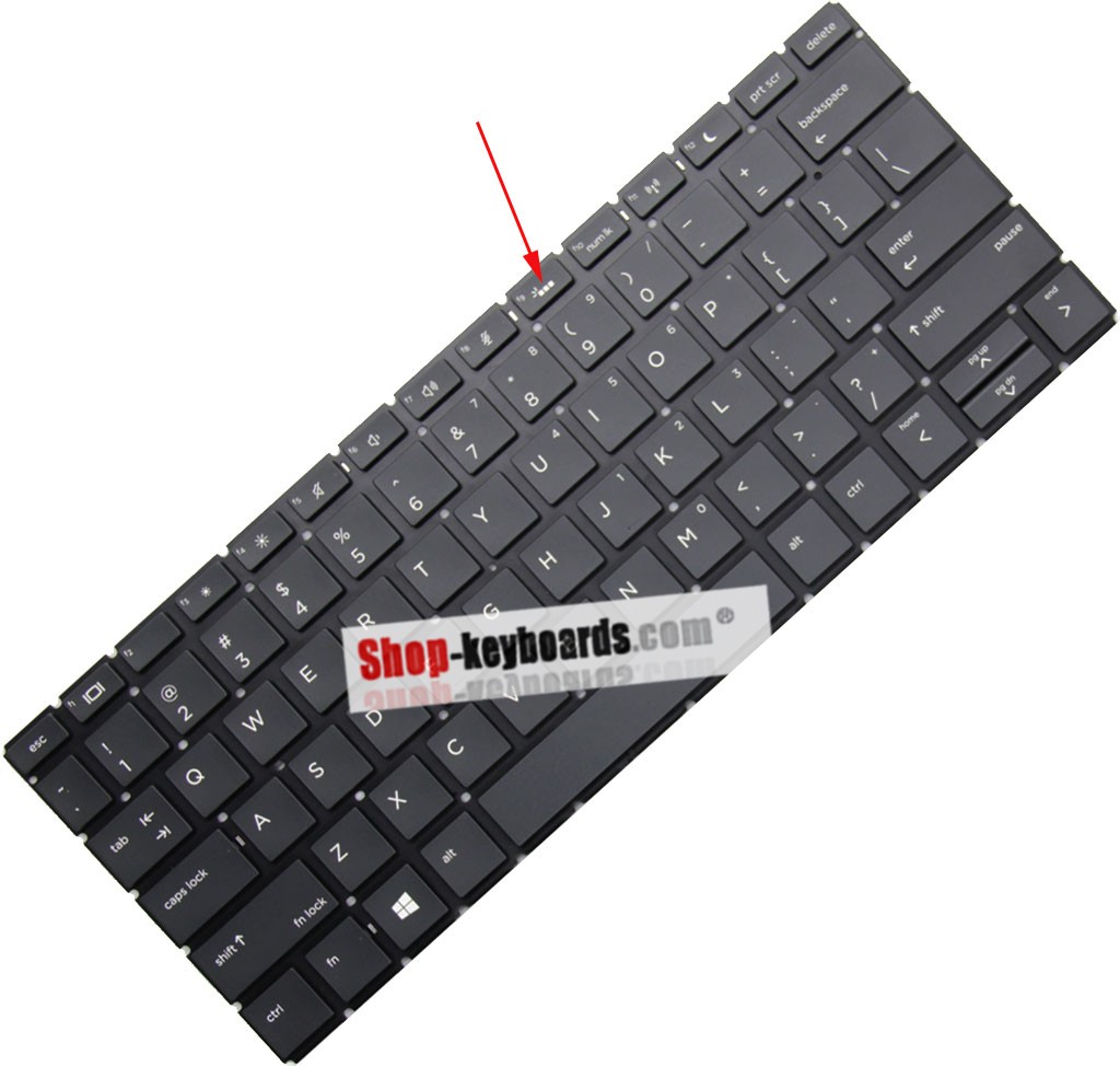 HP L44548-DB1  Keyboard replacement
