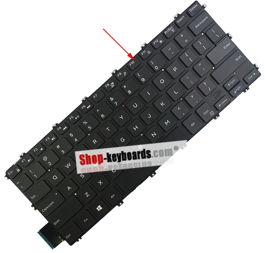 Dell INSPIRON 15-5591 Keyboard replacement
