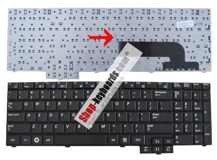Samsung NP-X520 Keyboard replacement