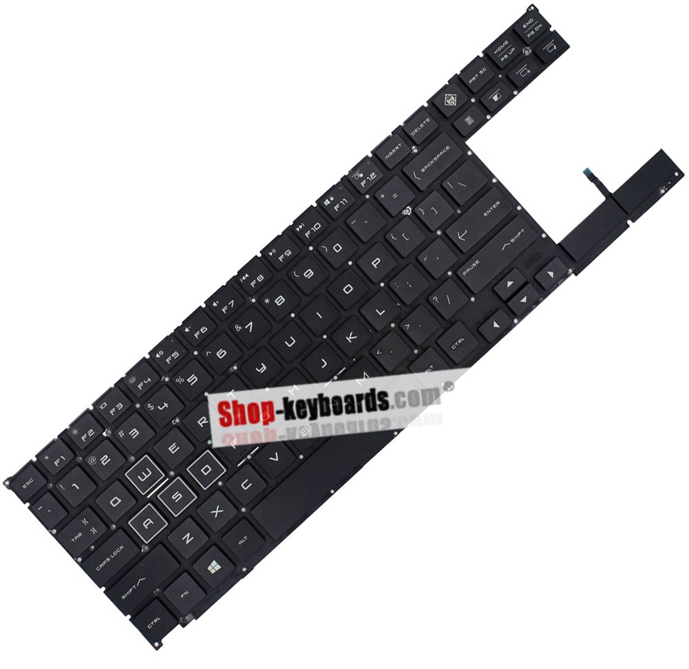 HP Omen X 2S 15-DG0026NR Keyboard replacement