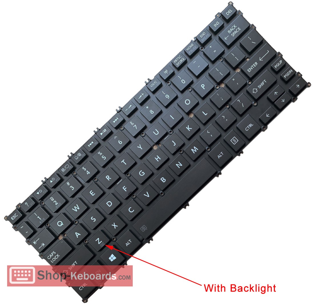 Toshiba G83C000D32SP Keyboard replacement