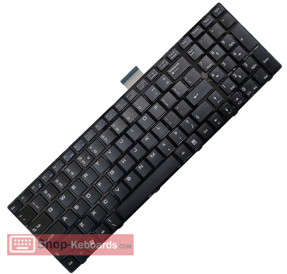 MSI P600 Keyboard replacement