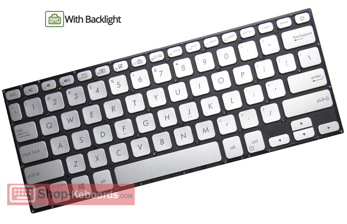 Asus S430FA-EB006T  Keyboard replacement