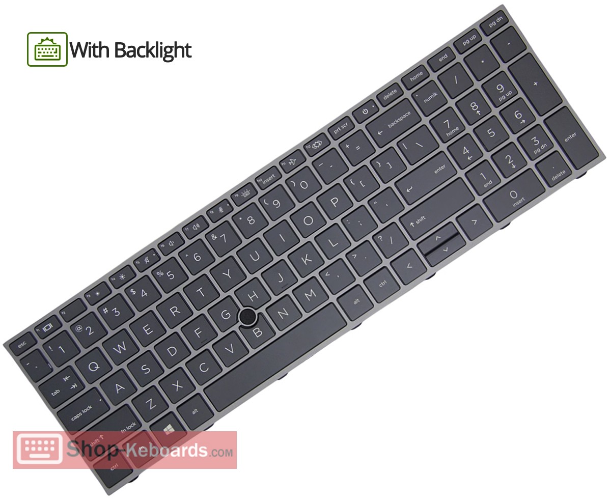 HP PK132UQ1A17  Keyboard replacement