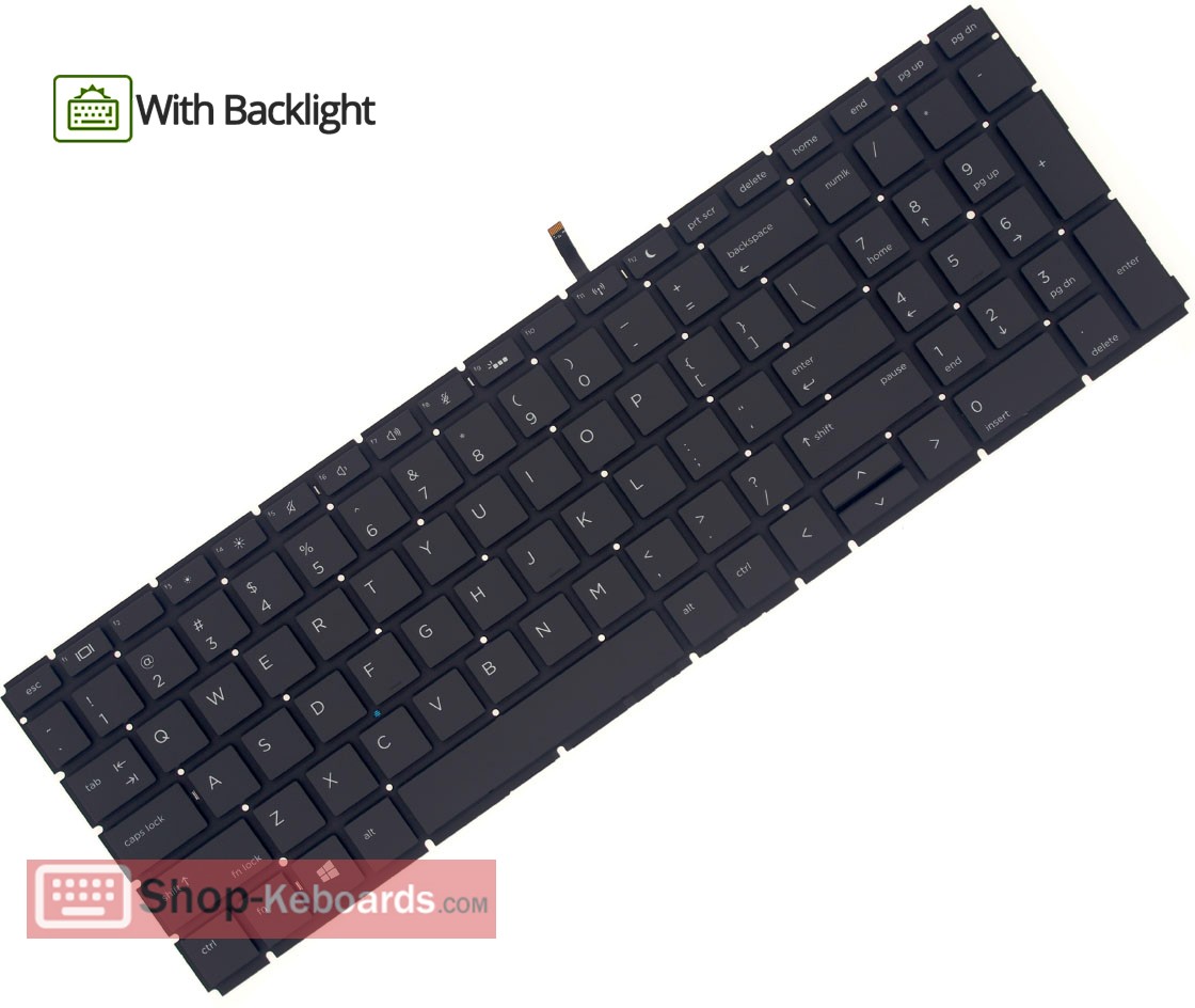 HP L79436-071 Keyboard replacement