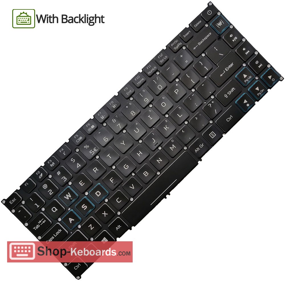 Acer PT515-51-70BJ Keyboard replacement