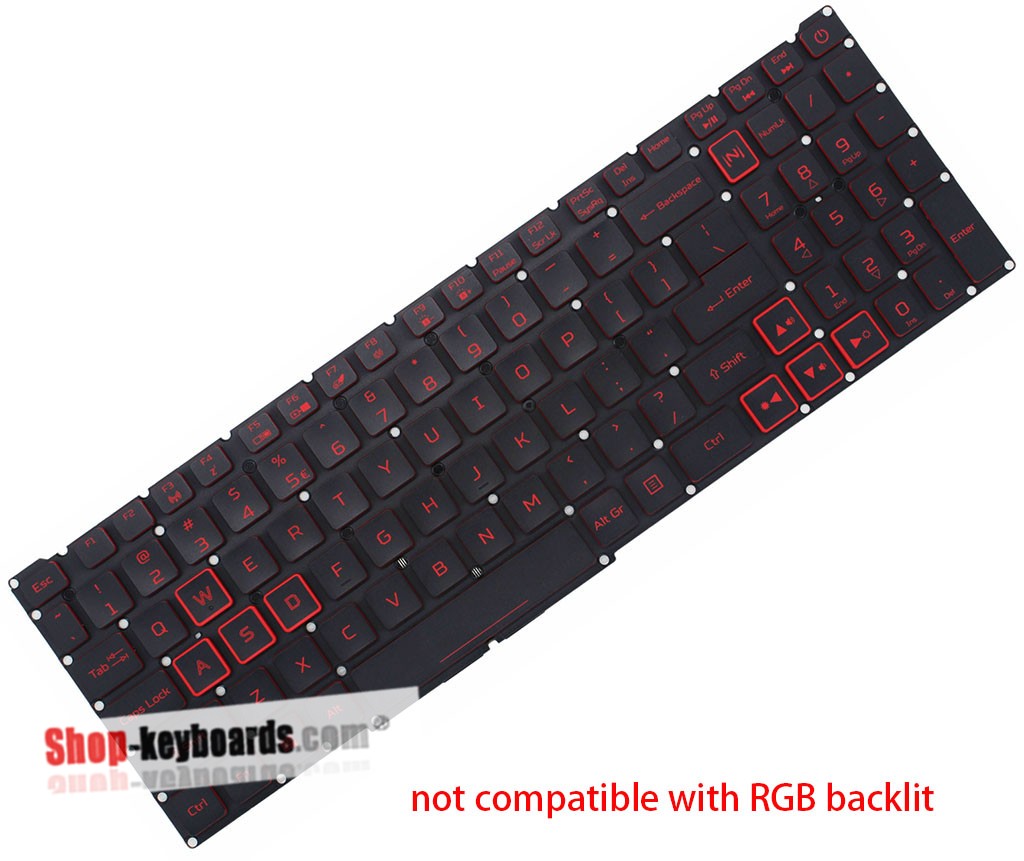 Acer NITRO AN517-51-72WU Keyboard replacement