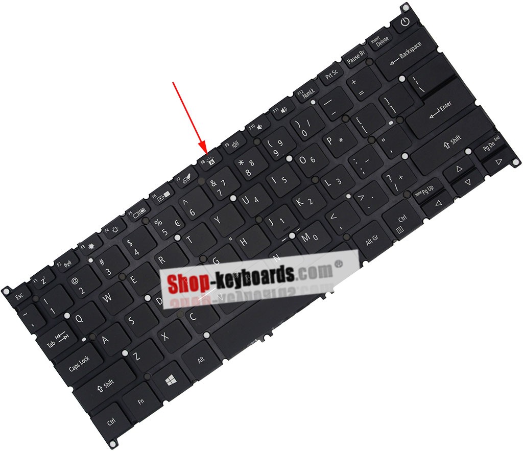 Acer SWIFT SF314-510G-5659 Keyboard replacement