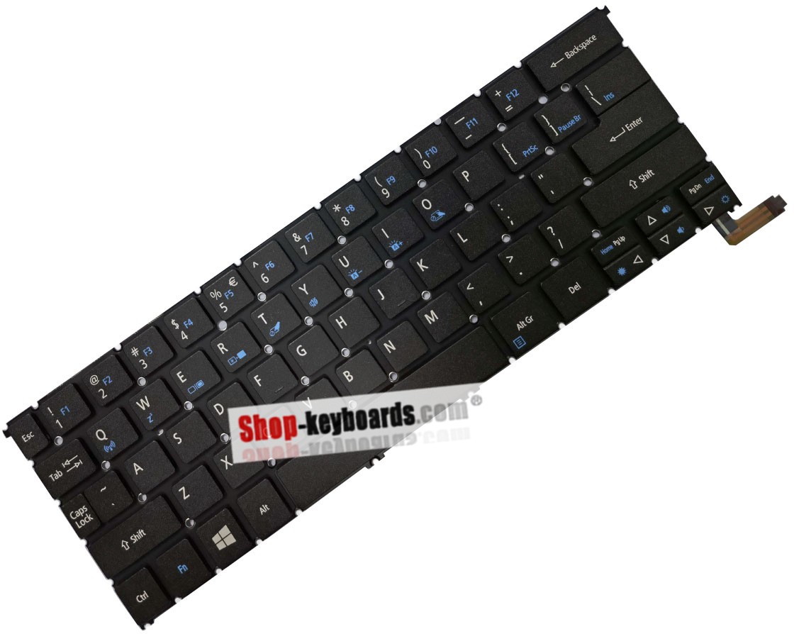 Acer Aspire R7-371T-7067  Keyboard replacement