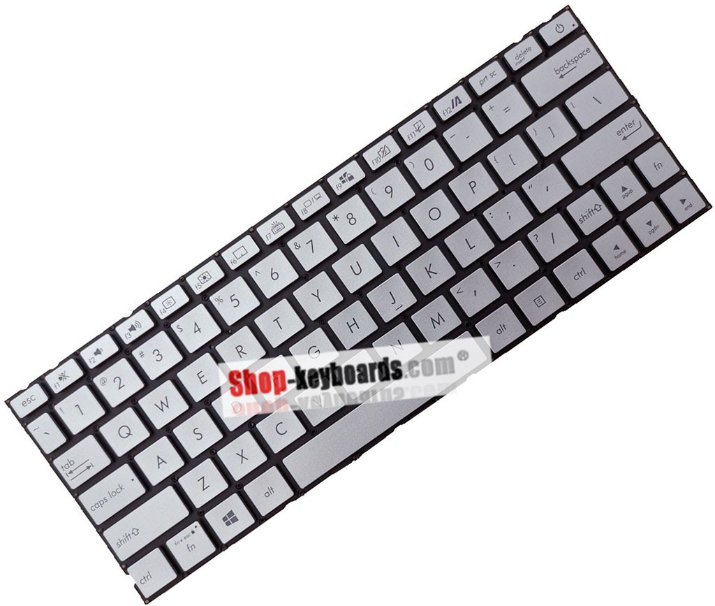 Asus 0KNB0-1628BR00  Keyboard replacement