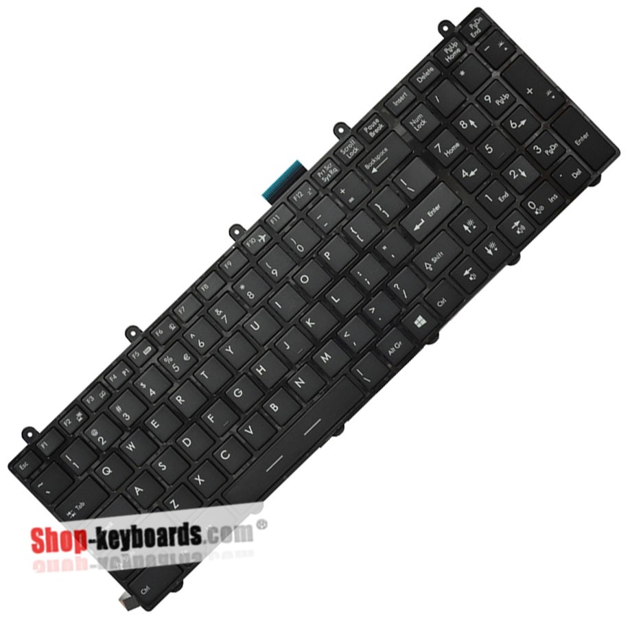 MSI GT783-639AU Keyboard replacement
