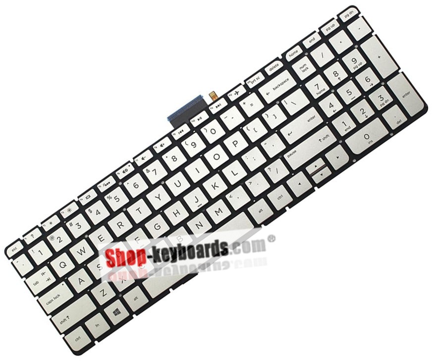 HP ENVY X360 15-W191MS Keyboard replacement
