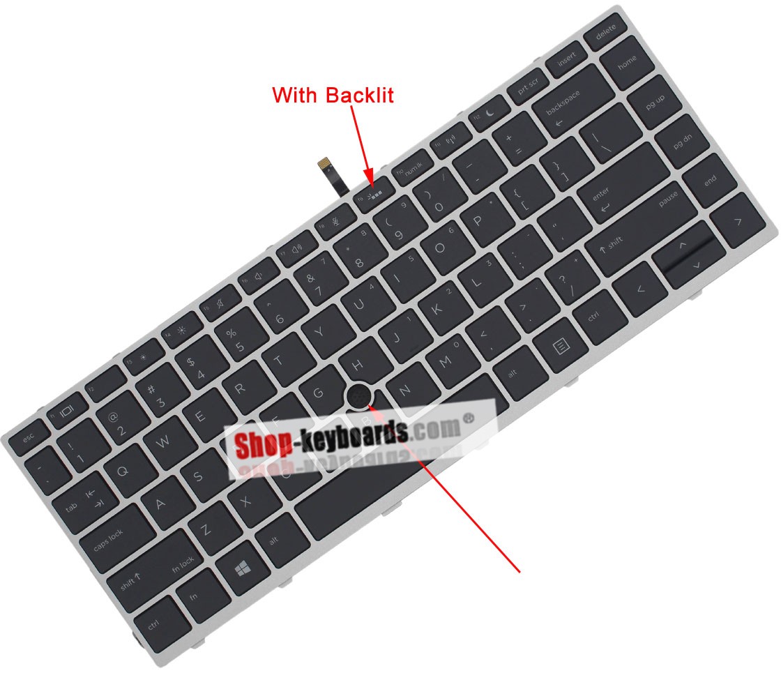 HP L09546-211  Keyboard replacement