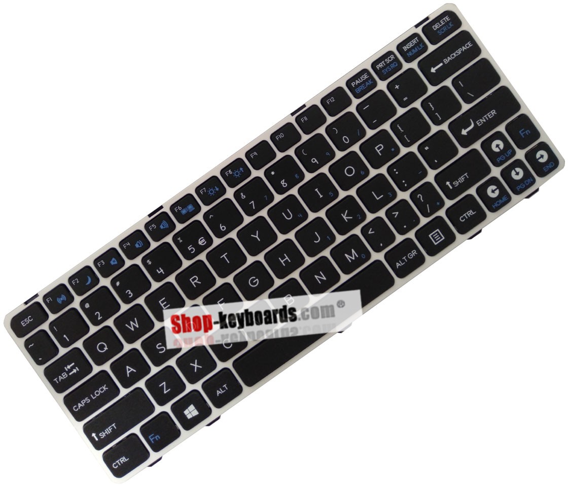 CNY ECM14F96D0-3602 Keyboard replacement