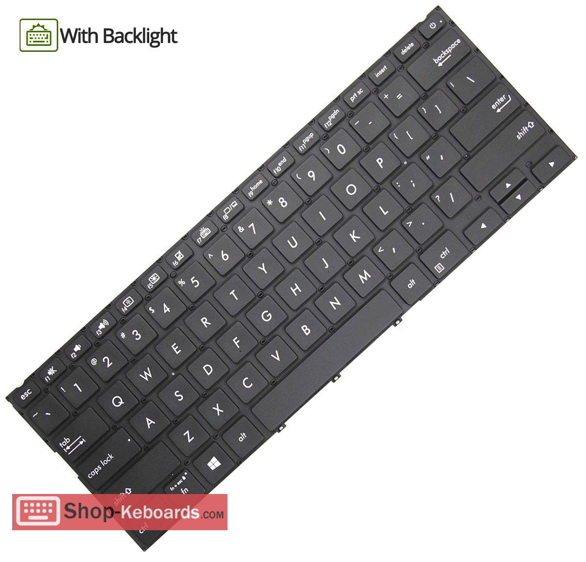 Asus UX433FA-A5309T Keyboard replacement