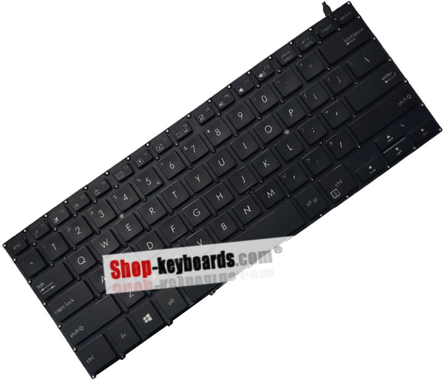 Asus 0KNB0-F623WB00  Keyboard replacement