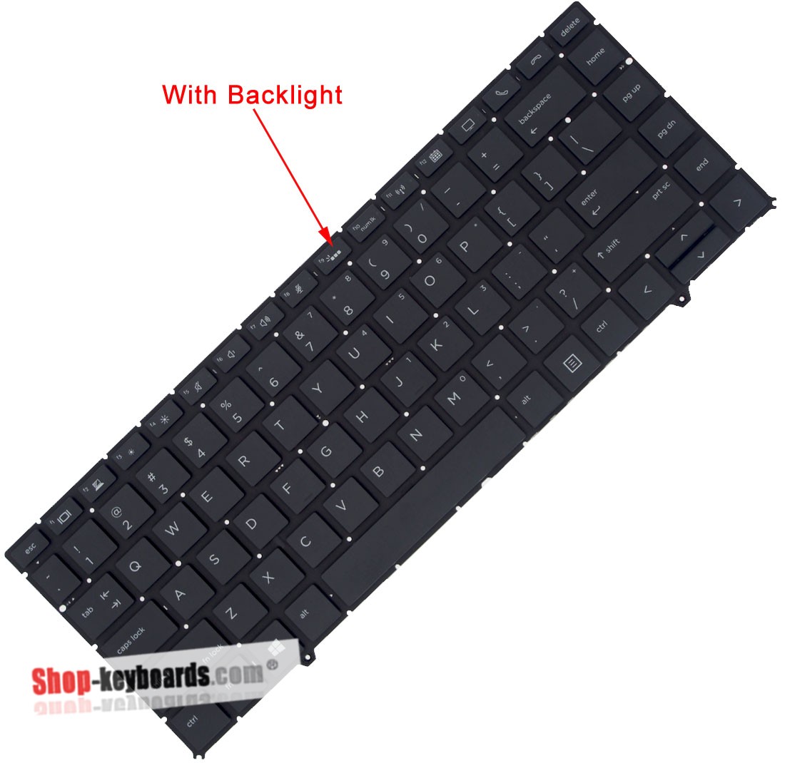 HP L34211-161 Keyboard replacement