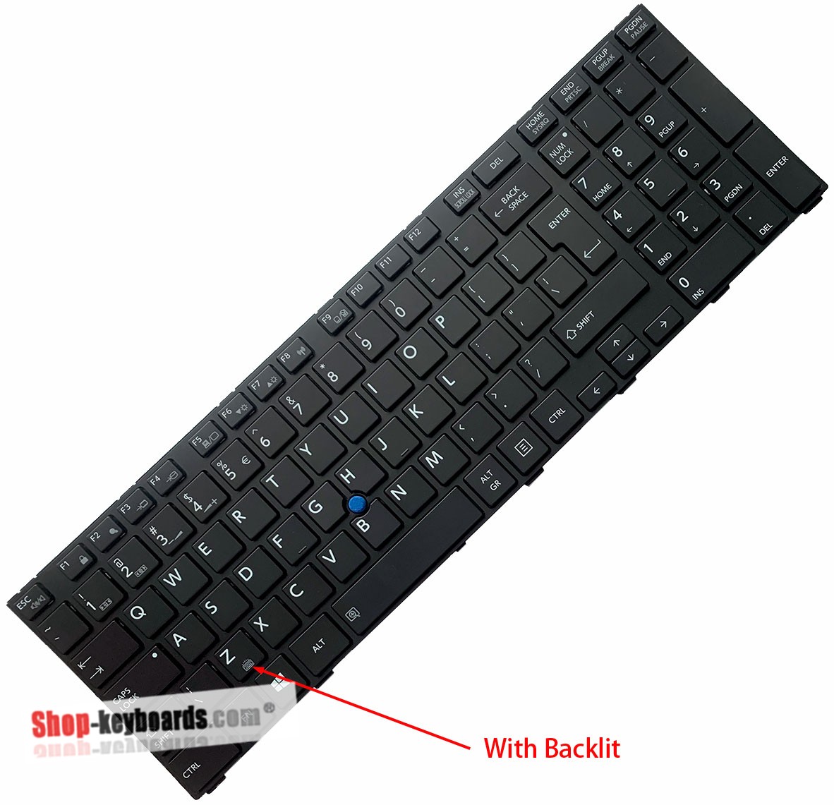 Toshiba MP-13F73U46356 Keyboard replacement