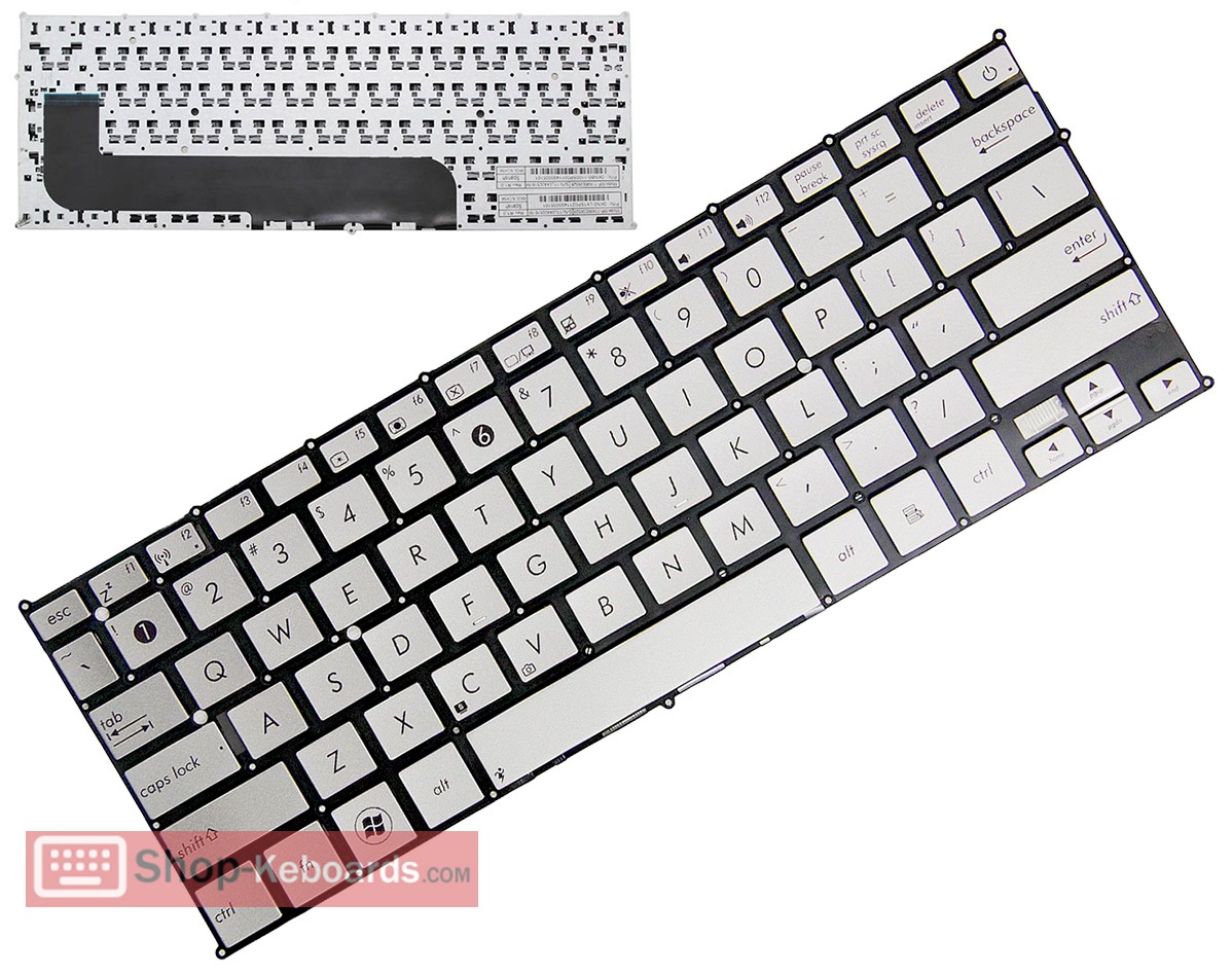 Asus UX21O Keyboard replacement