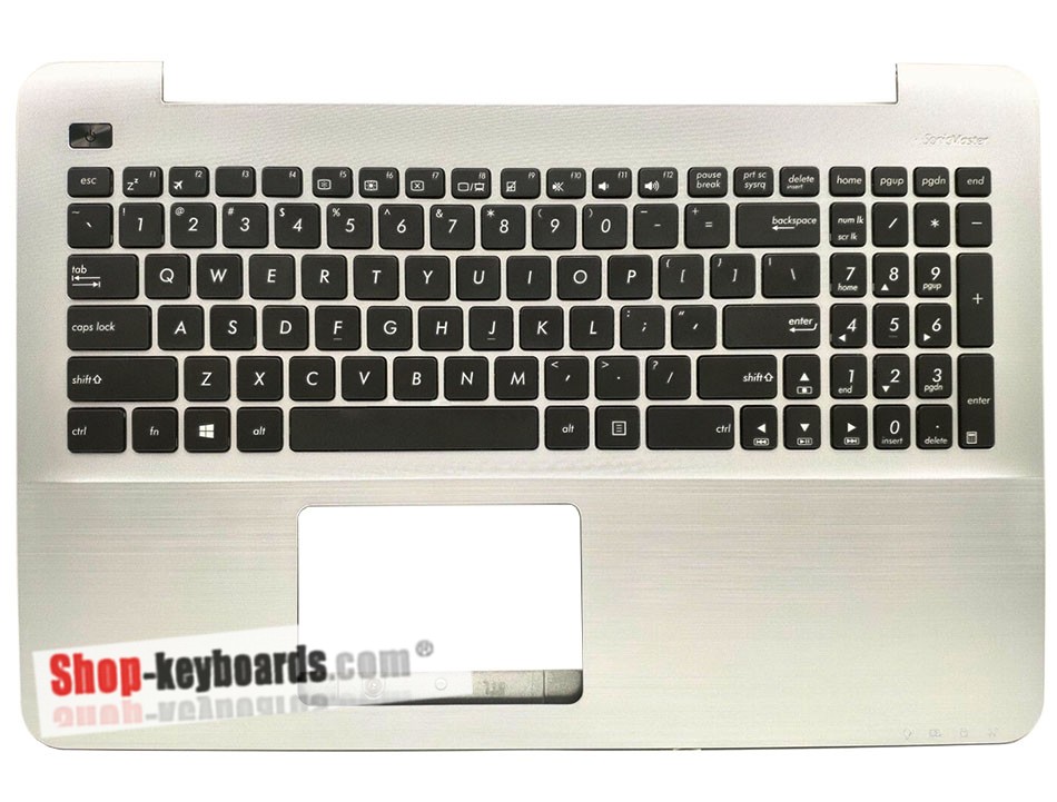 Asus X555LNB TOPCASE Keyboard replacement