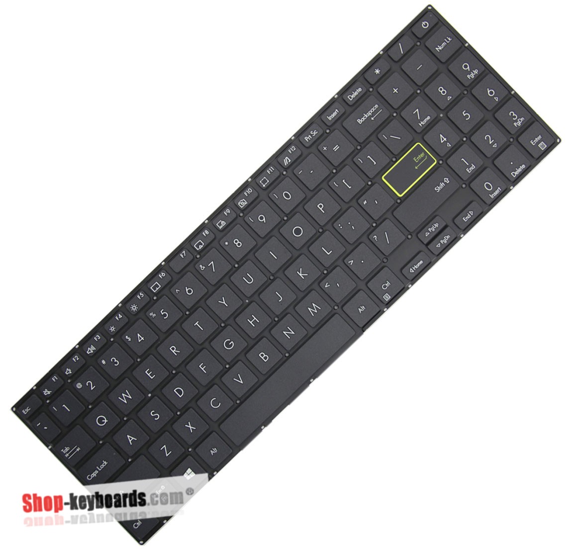 Asus 0KNB0-510GRU00  Keyboard replacement